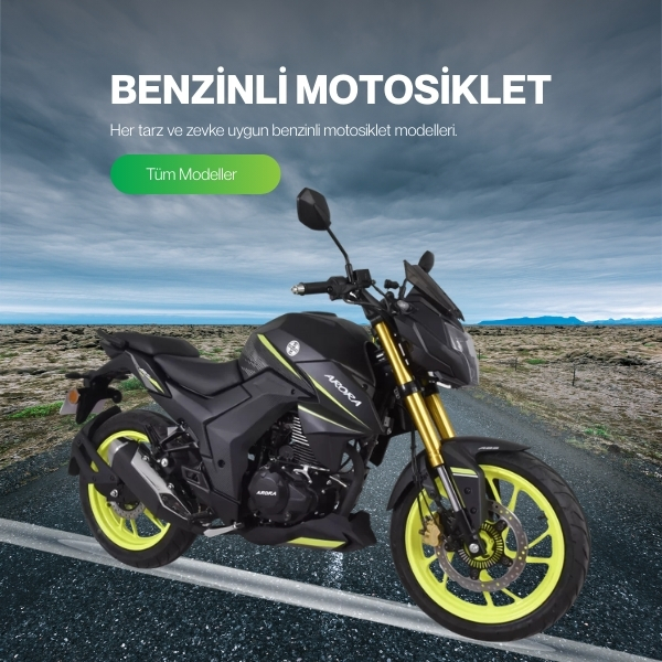 Arora Benzinli Motosiklet Modelleri - AVEV MOTORS